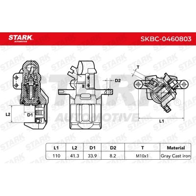 Bremssattel Stark SKBC-0460803 SKBC-0460803 - foto 6