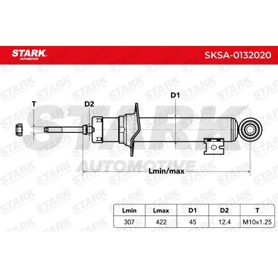 Stoßdämpfer Stark SKSA-0132020 SKSA-0132020 - foto 4