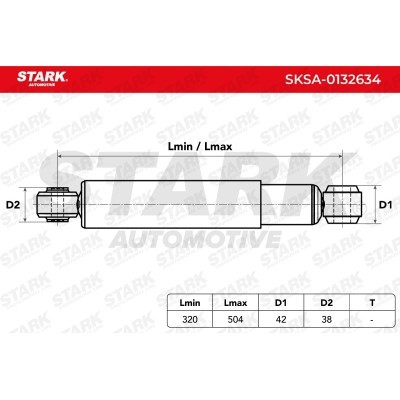 Stoßdämpfer Stark SKSA-0132634 SKSA-0132634 - foto 7