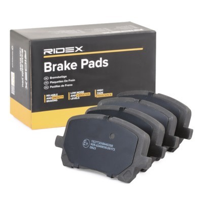 Bremsbeläge Satz RIDEX 402B0432 402B0432 - foto 4
