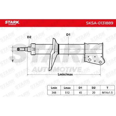 Stoßdämpfer Stark SKSA-0131889 SKSA-0131889 - foto 3