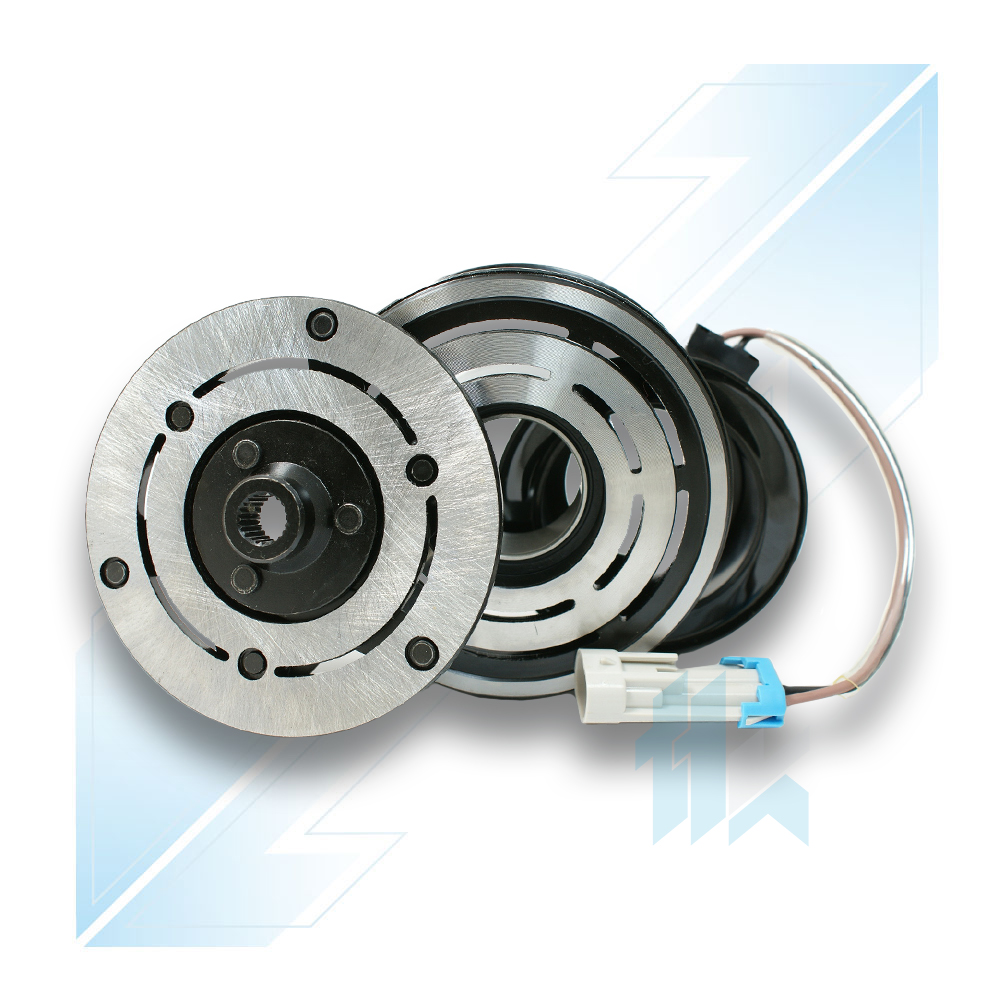 Klimakompressor Magnetkupplung (12V) SANDEN 6V12 6PK (PV6) Ø109/Ø105 Opel 112S6V2608 - foto 4