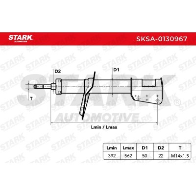 Stoßdämpfer Stark SKSA-0130967 SKSA-0130967 - foto 9