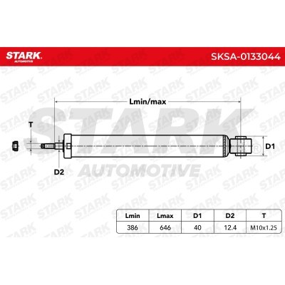 Stoßdämpfer Stark SKSA-0133044 SKSA-0133044 - foto 6