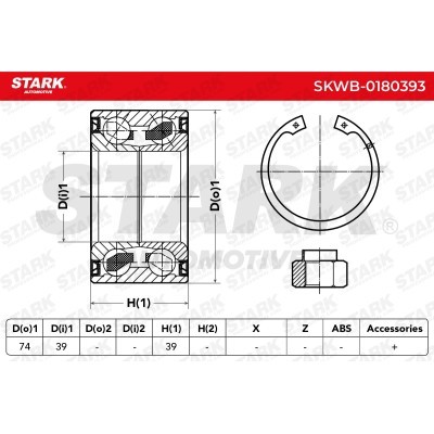 Radlager Stark SKWB-0180393 SKWB-0180393 - foto 4