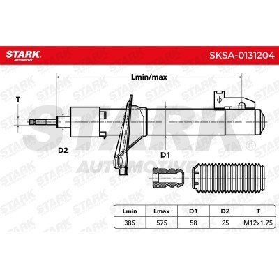 Stoßdämpfer Stark SKSA-0131204 SKSA-0131204 - foto 3