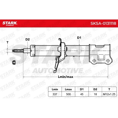 Stoßdämpfer Stark SKSA-0131118 SKSA-0131118 - foto 3