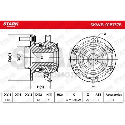 Radlager Stark SKWB-0181378 SKWB-0181378 - foto 3