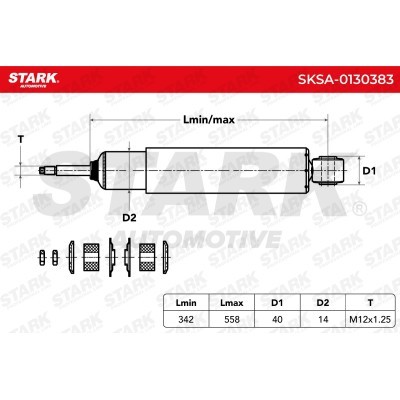 Stoßdämpfer Stark SKSA-0130383 SKSA-0130383 - foto 3