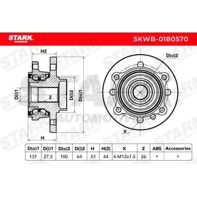 Radlager Stark SKWB-0180570 SKWB-0180570 - foto 3