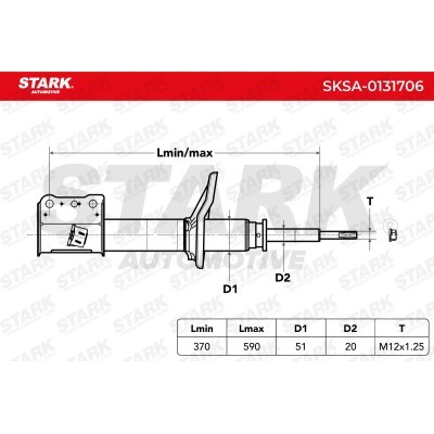 Stoßdämpfer Stark SKSA-0131706 SKSA-0131706 - foto 9