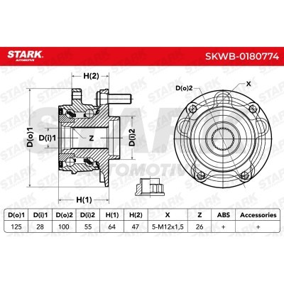 Radlager Stark SKWB-0180774 SKWB-0180774 - foto 6