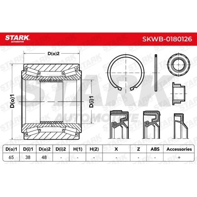 Radlager Stark SKWB-0180126 SKWB-0180126 - foto 4