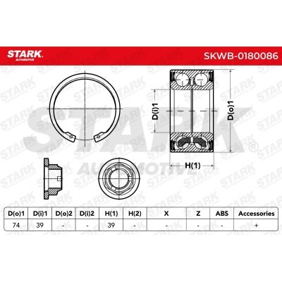 Radlager Stark SKWB-0180086 SKWB-0180086 - foto 5