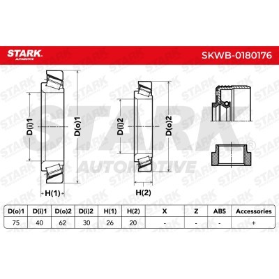 Radlager Stark SKWB-0180176 SKWB-0180176 - foto 6