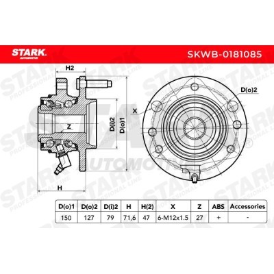 Radlager Stark SKWB-0181085 SKWB-0181085 - foto 6