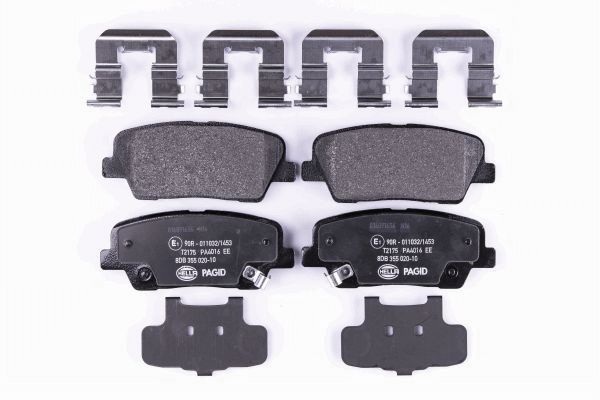 Bremsbeläge Satz HELLA 8DB 355 020-101 8DB 355 020-101 - foto 2