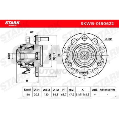 Radlager Stark SKWB-0180622 SKWB-0180622 - foto 4