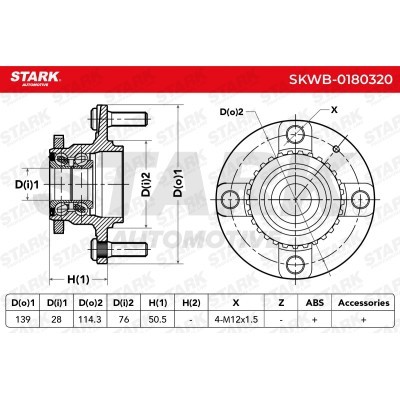 Radlager Stark SKWB-0180320 SKWB-0180320 - foto 3
