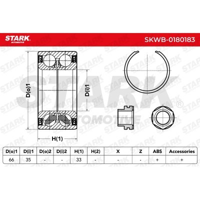 Radlager Stark SKWB-0180183 SKWB-0180183 - foto 5