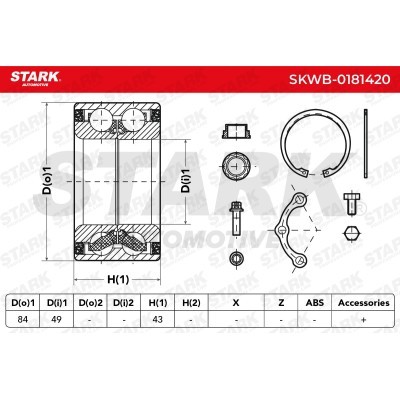 Radlager Stark SKWB-0181420 SKWB-0181420 - foto 5