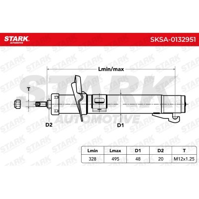 Stoßdämpfer Stark SKSA-0132951 SKSA-0132951 - foto 5