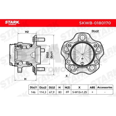 Radlager Stark SKWB-0180170 SKWB-0180170 - foto 4