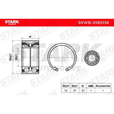 Radlager Stark SKWB-0180136 SKWB-0180136 - foto 3