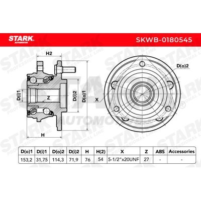Radlager Stark SKWB-0180545 SKWB-0180545 - foto 3
