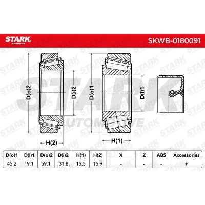 Radlager Stark SKWB-0180091 SKWB-0180091 - foto 7
