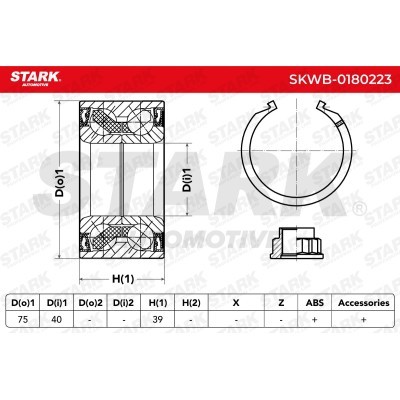 Radlager Stark SKWB-0180223 SKWB-0180223 - foto 4