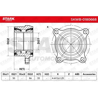 Radlager Stark SKWB-0180668 SKWB-0180668 - foto 3