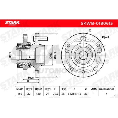 Radlager Stark SKWB-0180615 SKWB-0180615 - foto 4