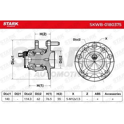 Radlager Stark SKWB-0180375 SKWB-0180375 - foto 3