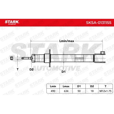 Stoßdämpfer Stark SKSA-0131155 SKSA-0131155 - foto 7