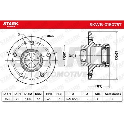 Radlager Stark SKWB-0180757 SKWB-0180757 - foto 5