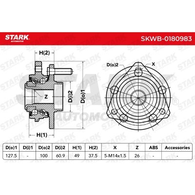 Radlager Stark SKWB-0180983 SKWB-0180983 - foto 5