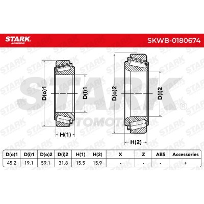 Radlager Stark SKWB-0180674 SKWB-0180674 - foto 6