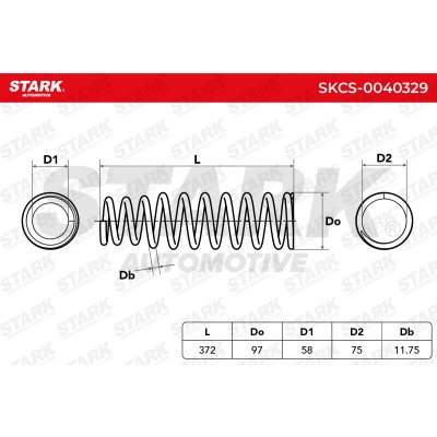 Fahrwerksfeder Stark SKCS-0040329 SKCS-0040329 - foto 6