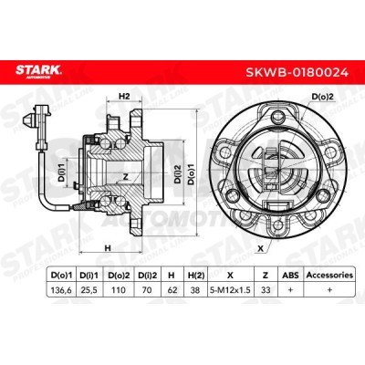Radlager Stark SKWB-0180024 SKWB-0180024 - foto 5