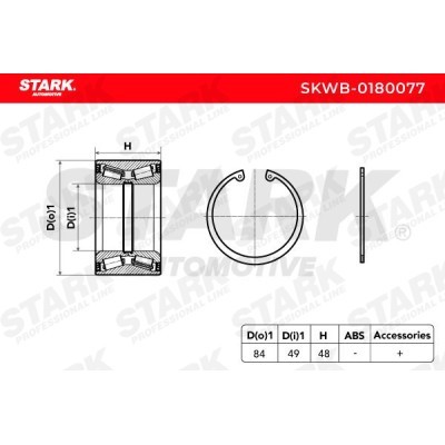 Radlager Stark SKWB-0180077 SKWB-0180077 - foto 3