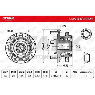Radlager Stark SKWB-0180636 SKWB-0180636 - foto 3