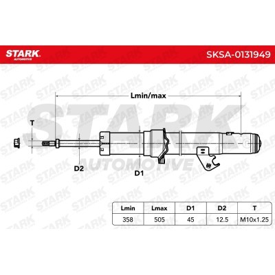 Stoßdämpfer Stark SKSA-0131949 SKSA-0131949 - foto 7