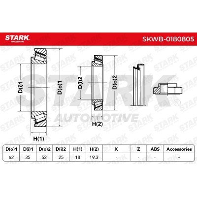 Radlager Stark SKWB-0180805 SKWB-0180805 - foto 6