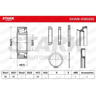 Radlager Stark SKWB-0180255 SKWB-0180255 - foto 4