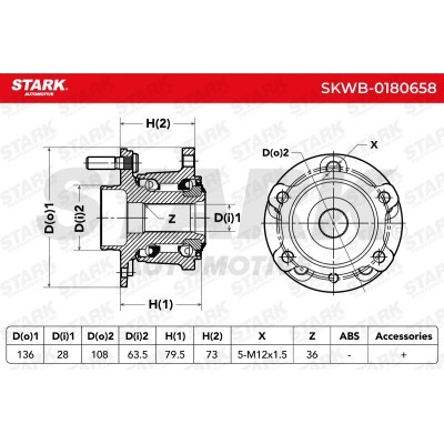 Radlager Stark SKWB-0180658 SKWB-0180658 - foto 4