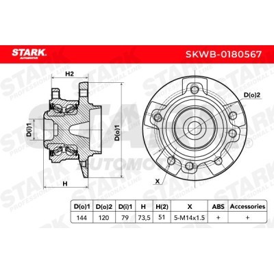 Radlager Stark SKWB-0180567 SKWB-0180567 - foto 6