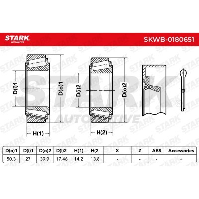 Radlager Stark SKWB-0180651 SKWB-0180651 - foto 3