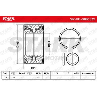 Radlager Stark SKWB-0180539 SKWB-0180539 - foto 2