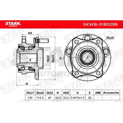 Radlager Stark SKWB-0180298 SKWB-0180298 - foto 3